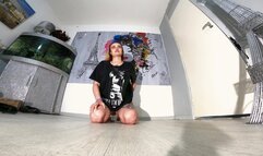 Jennifer Pee In A Jug 2 FLOOR CAM