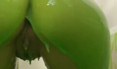 Slime Slow Motion Over Ass 2