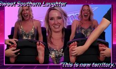 Sweet Southern Laughter - Amelia's Spontaneous 1st Tickle Session! (PART ONE)