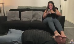 Miss Sinful Toes - Lay On The Floor, And Be My Footrest