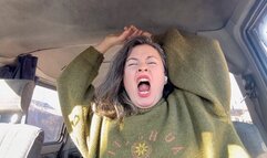 Yawing while nose cleaning