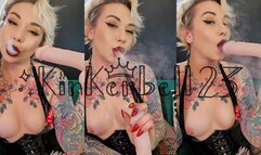 Chainsmoking and deep-throating my as if it were yours - kinkerbell23