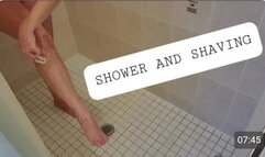 In the Shower: Shaving my Legs, Pussy and Armpits