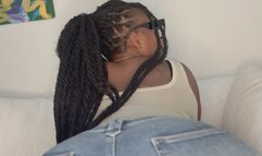 Ebony giantess ass joi