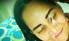 TITTIES SO CUTE! CUM COVERED FACE