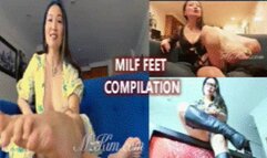 MILF Feet Compilation - Mz Kim Sweet Stepmom Gives Foot Smelling POV Foot Worship Foot Slave Training