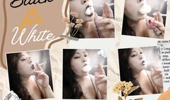 Custom - Black is for White - No Audio - Smoking Two Marlboro White - Big Snaps ` Double Snaps ` Some Triple Snaps