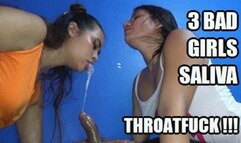 3 MODELS DEEP THROAT SPIT FETISH 250202HC CANDY + VIOLET + JESSIE THROATFUCKING 3 BAD GIRLS SMOTHERING HIM CHAPTER SALIVA AND SLOPPY DEEPTHROAT (FULL HD MP4 VERSION)
