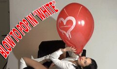 Blow to pop in " White "