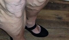 POV black glam mary jane's