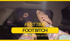 First Time Foot Bitch