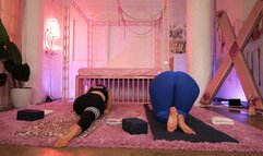 Big Booty Sweaty Yoga Femdoms Ft Goddess Emmeline