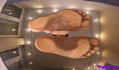 Annabelle Giantess Feet - Large Soles - HD MP4