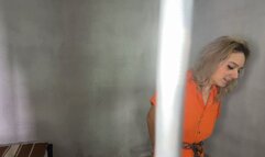 Monique has to go to the bathroom