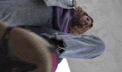 You will be trampled and destroyed under dirty Balenciaga sneakers, fc248h 720p