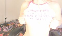 Let Me Bounce My Big Perky Real Tits On Your Face StepDaddy