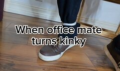 When office mate turns kinky