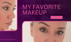 My favorite make up