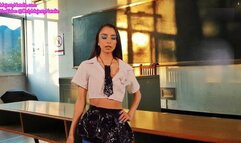 Strict Teacher Orders You to Goon in Public JOI