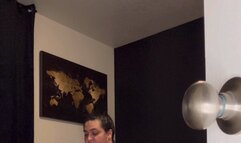 Your Fat Neighbor Catches You Spying On Her Stuffing Her Face With Pizza