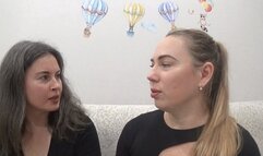 girls have competition who has more boogers in their nose mo