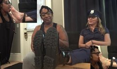 The Cop Makes Thug A Foot Slave