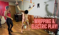 Ms Eduarda Leal uses slave for whipping and electroplay (720 EN-sub)