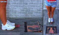 Trampling The Cum From His Balls In My Dirty Fila Disruptors - Split Cam - A134SPLIT