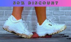 Trampling The Cum From His Balls In My Dirty Fila Disruptors - Ultimate Bundle - 50% DISCOUNT - A134ULT
