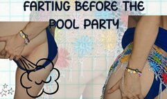 FARTING BEFORE THE POOL PARTY
