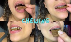 CHEWING COOKIES