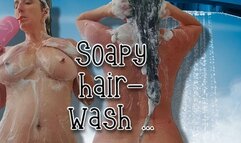 Soapy Hair wash wmv