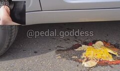 Hard Car Crush Fruits FIAT Uno