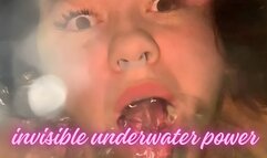 invisible Holding breath