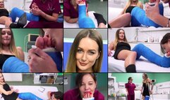 Elena LLC at the Clinic Deep Cleaning Those Dusty Toes with Toe Sucking (in HD 1920X1080)