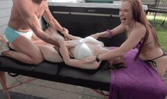 Outdoors Tickling Punishment