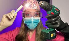 SuperCrazy Ear Exam, Hearing Test with the drill, Otoscope, Gloves sounds (ASMR Style)