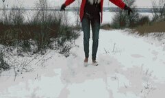 Snow sliding MP4 (1920x1080) FHD