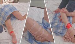 EMshibari innocent girl rope bondage