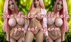 Sex doctor will help you eat sperm (Supportive CEI Therapy-fantasy) !