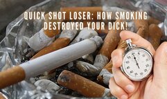 The NLP toolbox: Quick Shot Loser - How Smoking Destroyed Your Dick!