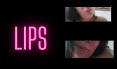 Labios naturales y sexys