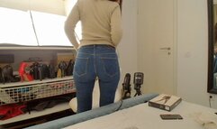 you're a booty jeans ass student