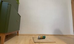 giant girl crushes train express mp234