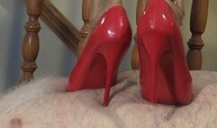 Trampling and Kicking the Cum Out of Trampleguy with Red Stilettos - FULL HD 1080p WMV