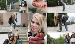 Jade LLWC It's All Fun and Games Until Someone Stubs a Toe with Foot Massage