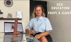 Sexy Giantess Biology Teacher