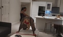 Punish and pegging My sissy bitch