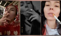 Smoking compilation #5 : Miss Sara