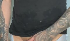 Diaper Boy wets diaper